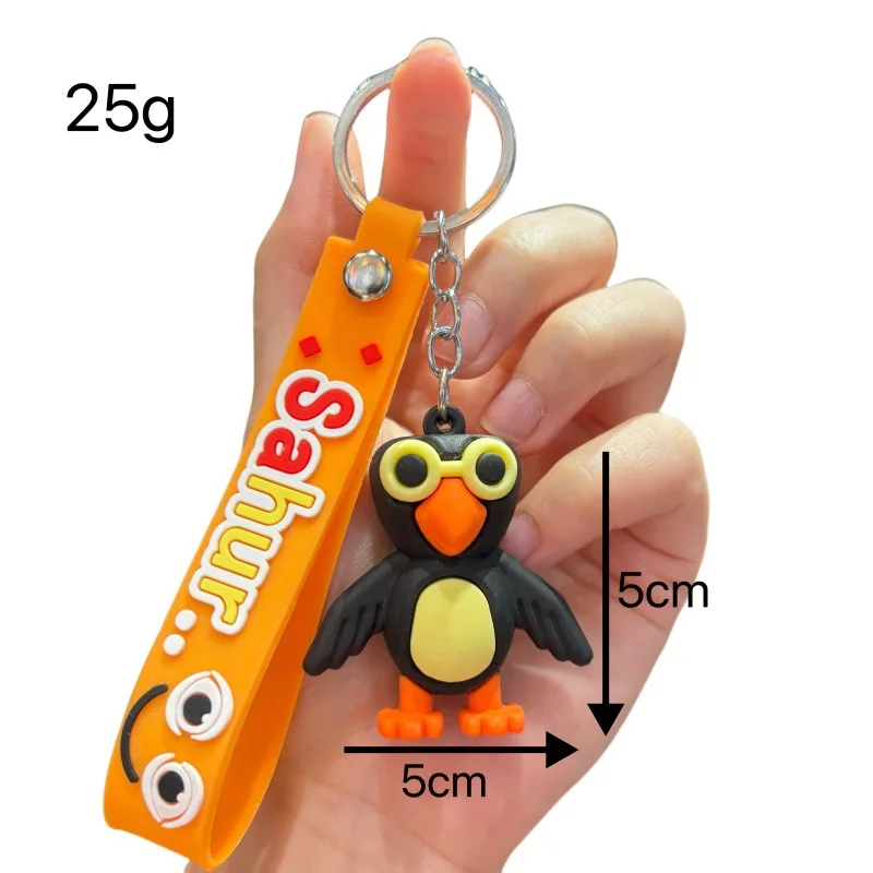 5 pezzi Nuovo Tralalero Tralala Portachiavi Anime Action Figures Portachiavi Borse Chiavi della macchina Ciondolo Bambini Giocattoli classici Regali per gli amici