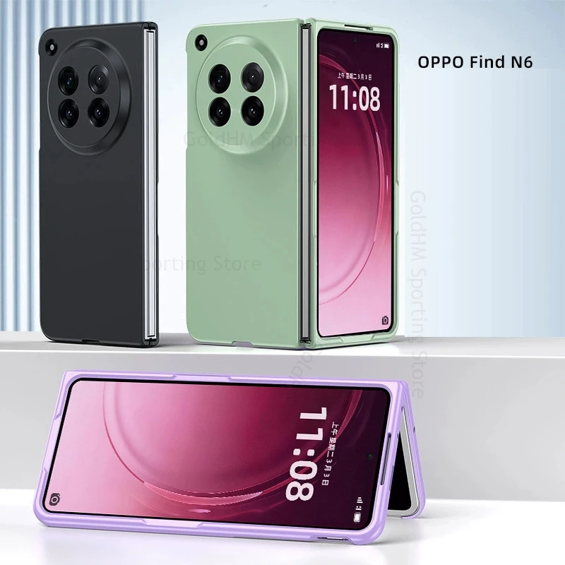 

For OPPO Find N6 Candy Color Matte Flip Case For Oppo Find N5 N3 Ultra Slim Hard PC Protective Back Cover For OnePlus Open Coque
