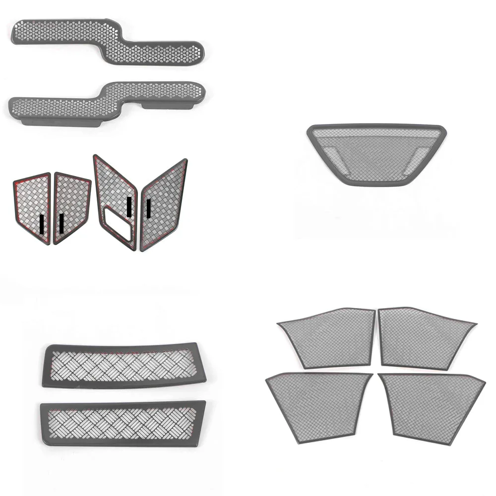 

Stainless For BMW X1 U11 2023 2024 Car Door LoudSpeaker A Pilla Dust Frame Sticker Audio Speaker Door Frame Cover Trim