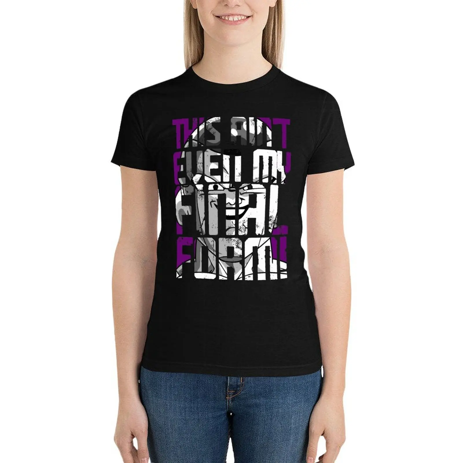 This ain't even my final form T-Shirt ubrania damskie ubrania kawaii koszulki koszulki z nadrukami ponadgabarytowe koszulki treningowe dla kobiet