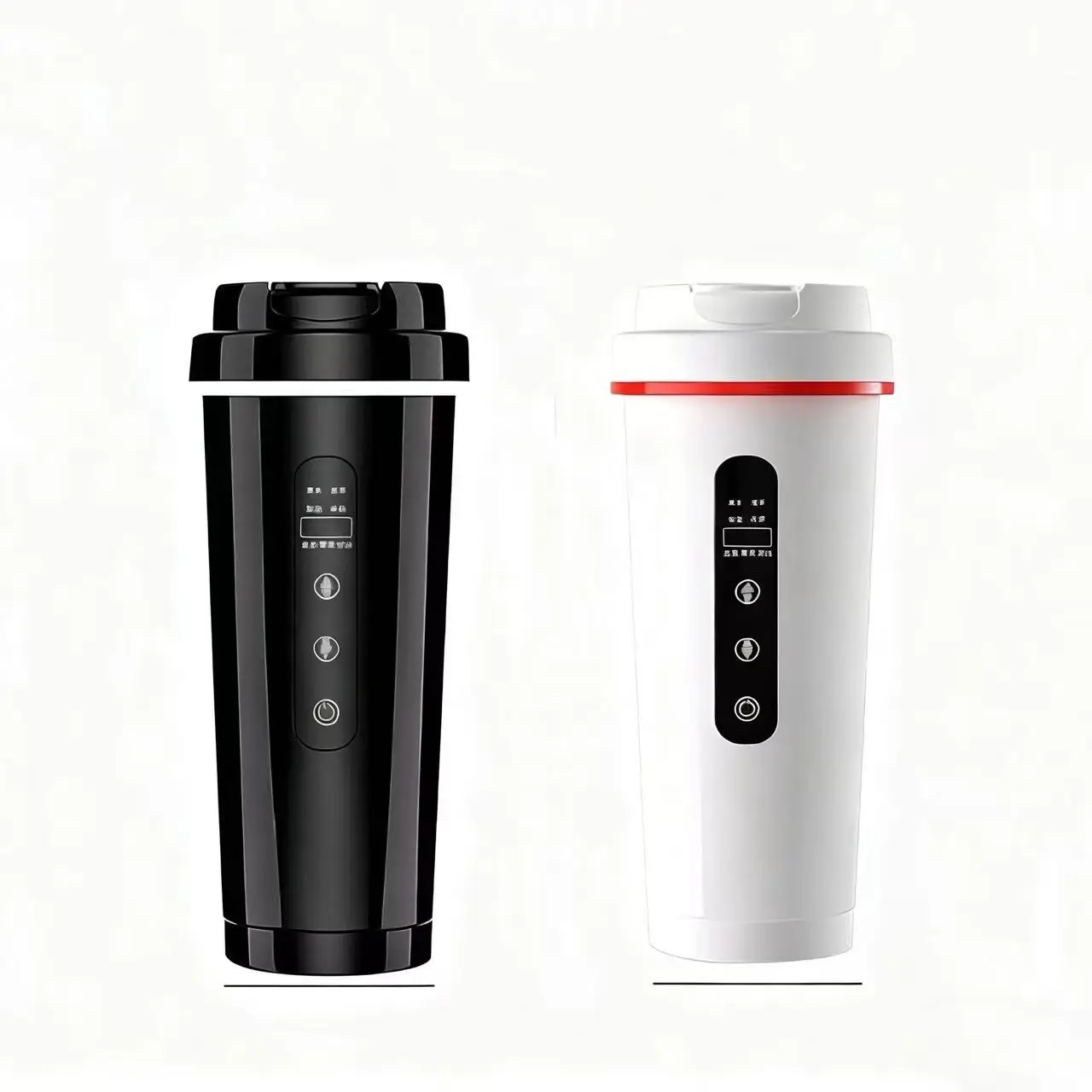 New Car Heated Water Cup - Smart Constant Temperature Digital Display Insulated Mug Multi-Functional Travel Heating Cup