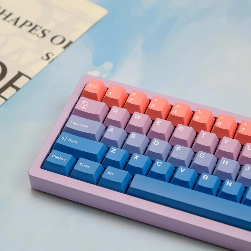 

Gradual change fairy tale original PBT sublimation keycaps suitable for gaming mechanical keyboard 68/87/108/75