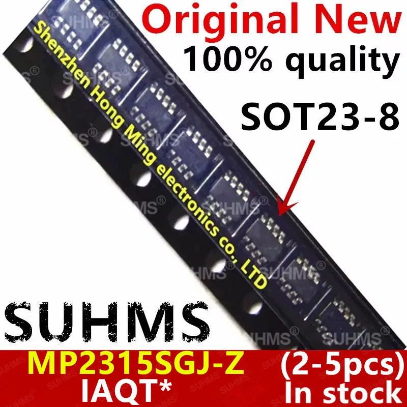 (2-5 قطع) 100% جديد MP2315SGJ-Z MP2315SGJ MP2315 IAQTG IAQT 1AQT sot23-8 شرائح