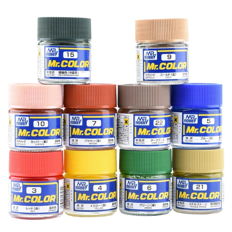 Mr.Hobby 10ml C75-C117  Gloss Lacquer Oil Paint  for Military Model Hobby DIY