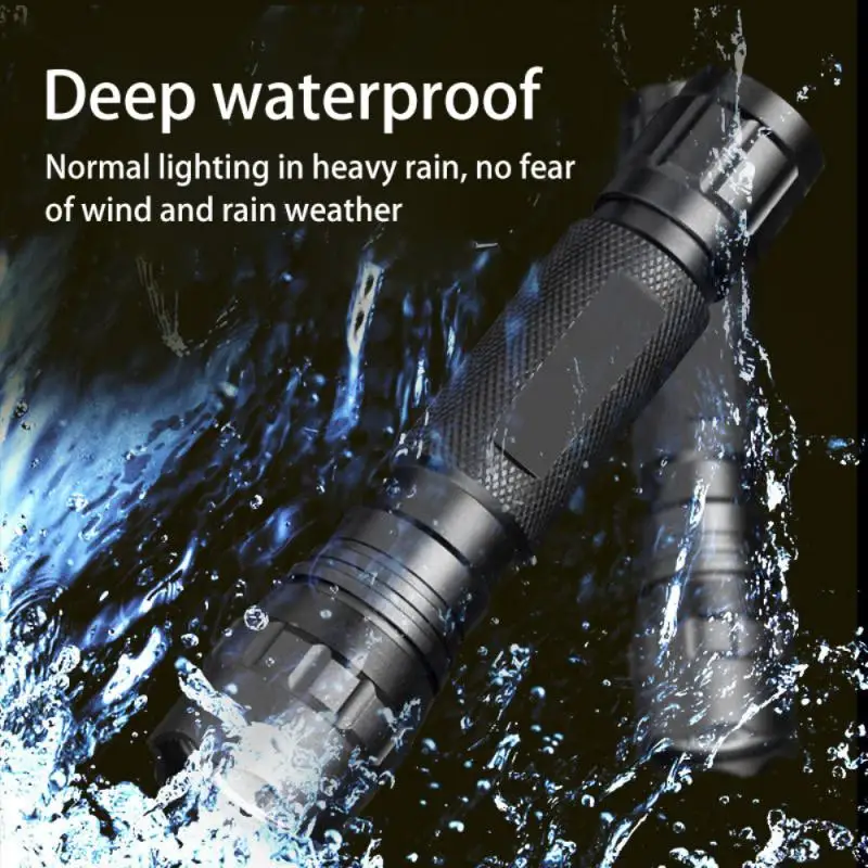 LED Infrared Tactical Flashlight Zoomable Night Vision Hunting Rechargeable Waterproof Flashlights IR 850nm/940nm