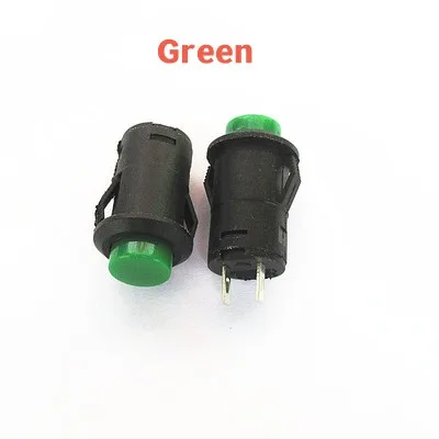 6pcs Self-Lock /Momentary Pushbutton Switches DS427 DS428 12mm OFF- ON Push Button Switch 3A /125VAC 1.5A/250VAC DS-427 DS-428