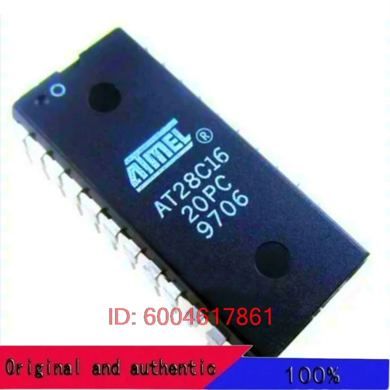 5pcs/lot AT28C16-20PC AT28C16 20PC 28C16 8K x 8 EEPROM DIP-24 diy electronics new and original in stock