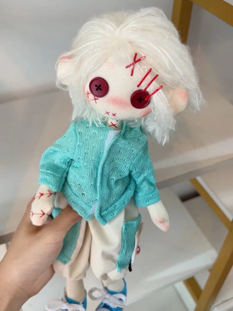 

Little Angel Ghost Mom Doll Hand-Sewn Doll Birthday Gift Button Doll 33cm birthday gifts