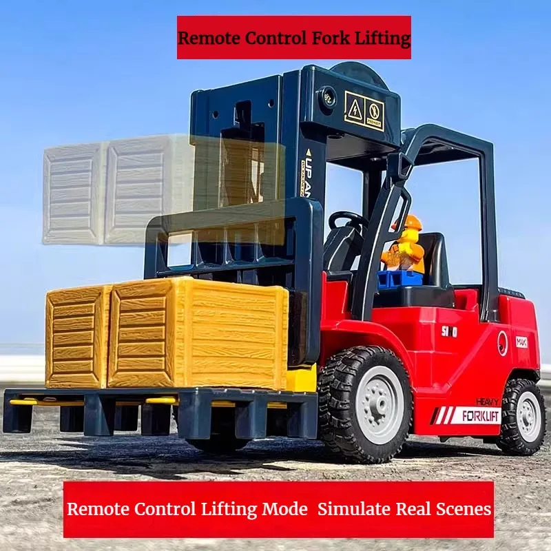 

Мини-сплавный радиоуправляемый вилочный погрузчик для мальчиков, игрушки, автомобили, вилочный грузовик с дистанционным управлением, радиоуправляемая машина, экскаватор, детский автомобиль на вывеске