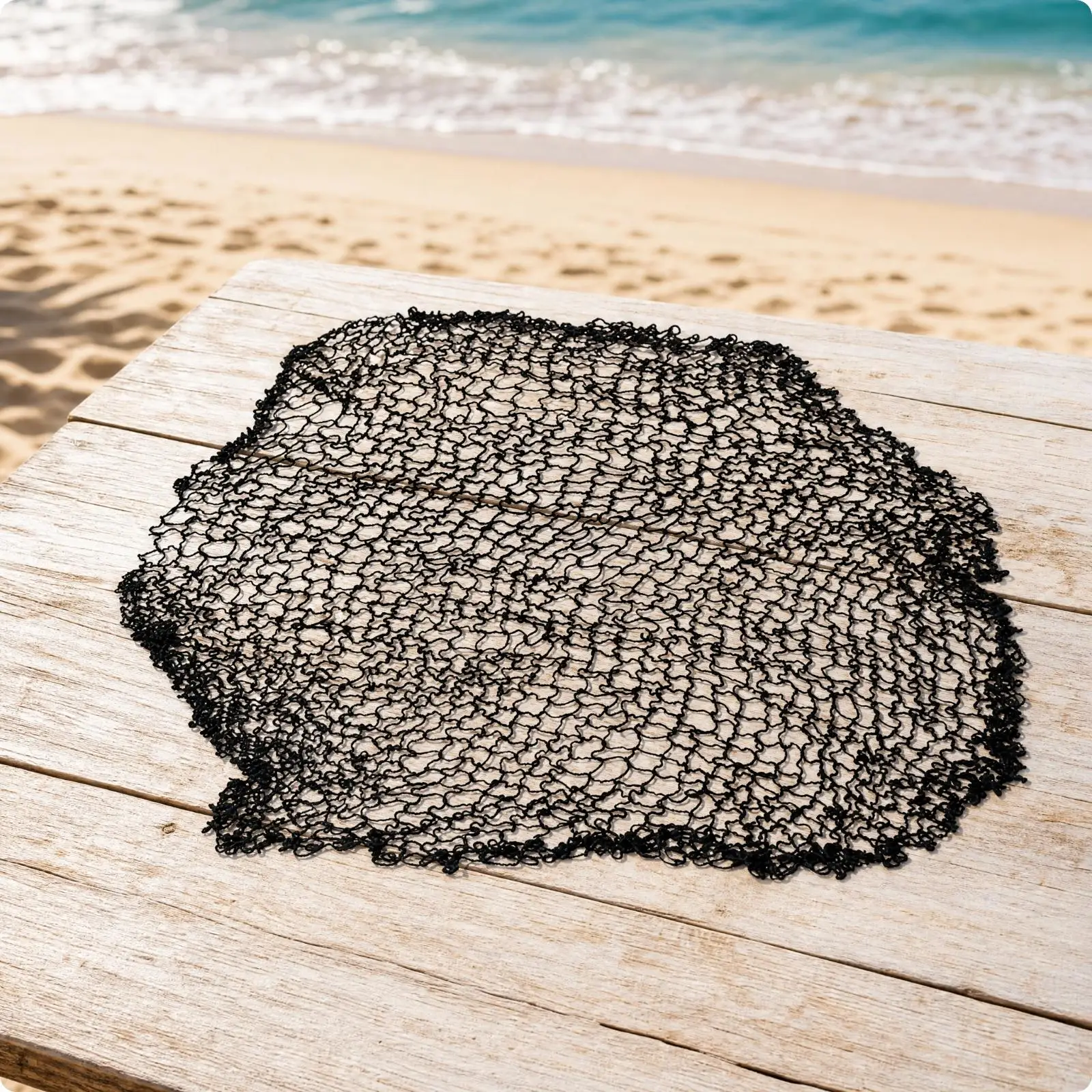 Replacement Volleyball Net for Outdoor Court Game PVC Weather Resistant Mesh Net for Beach Park