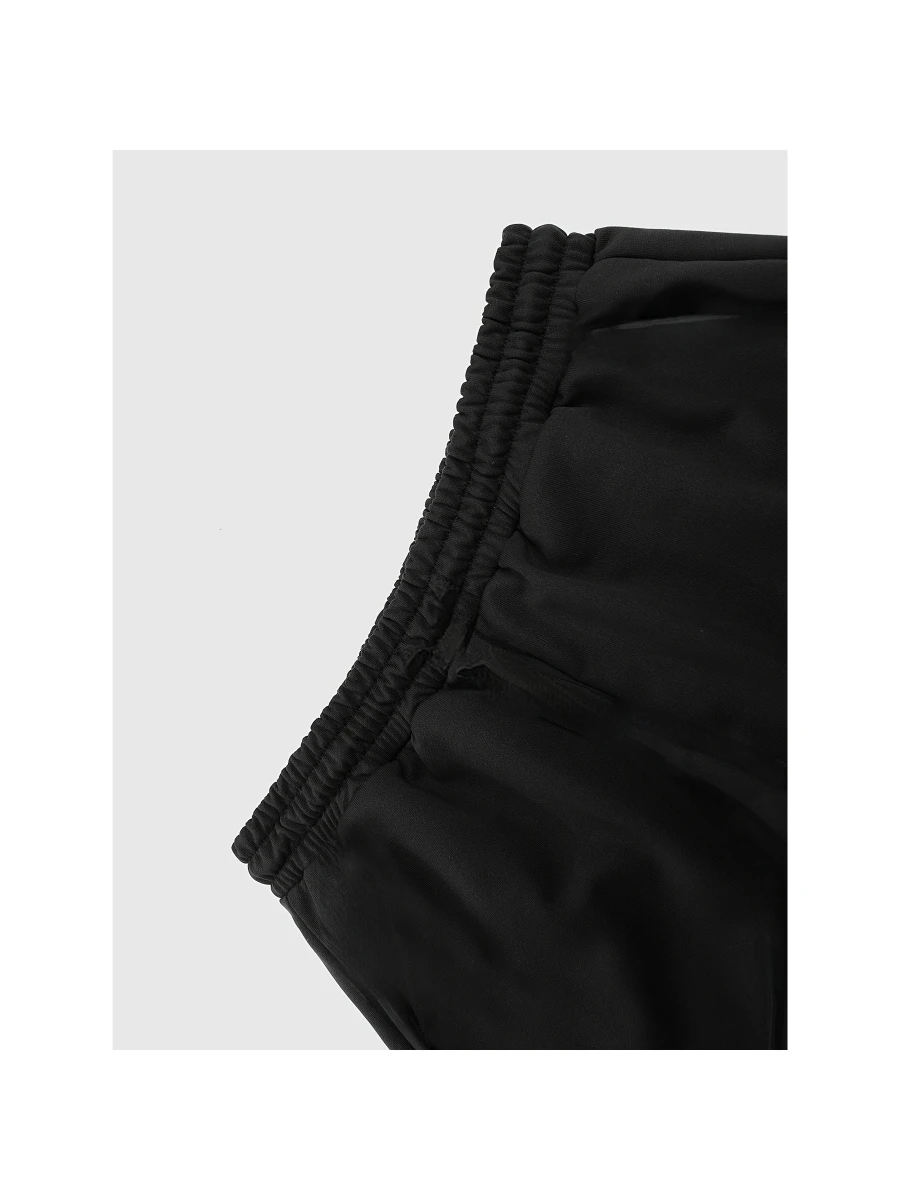 Herren-Sportshorts mit lockerer Passform, elastischem Bund, Slogan- und Schriftzugdruck, Street-Style, Sommer-Sport-Freizeithose mit geradem Bein. – Detail 7