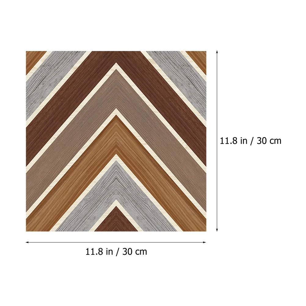 

5Pcs Waterproof Self Adhesive Tile Stickers Peel and Stick Floor Decals Easy Clean Removable for Kitchen Bathroom Office Home