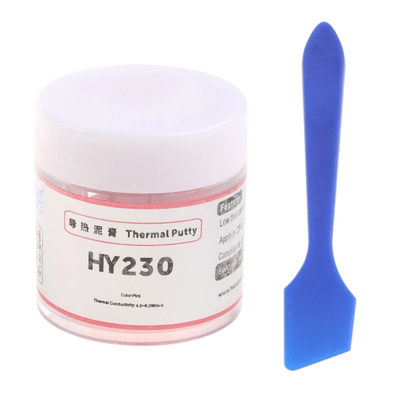 F3MA HY234 4.0W 핑크 열 그리스 붙여 넣기 CPU GPU 컴퓨터 용 복합 칩 냉각