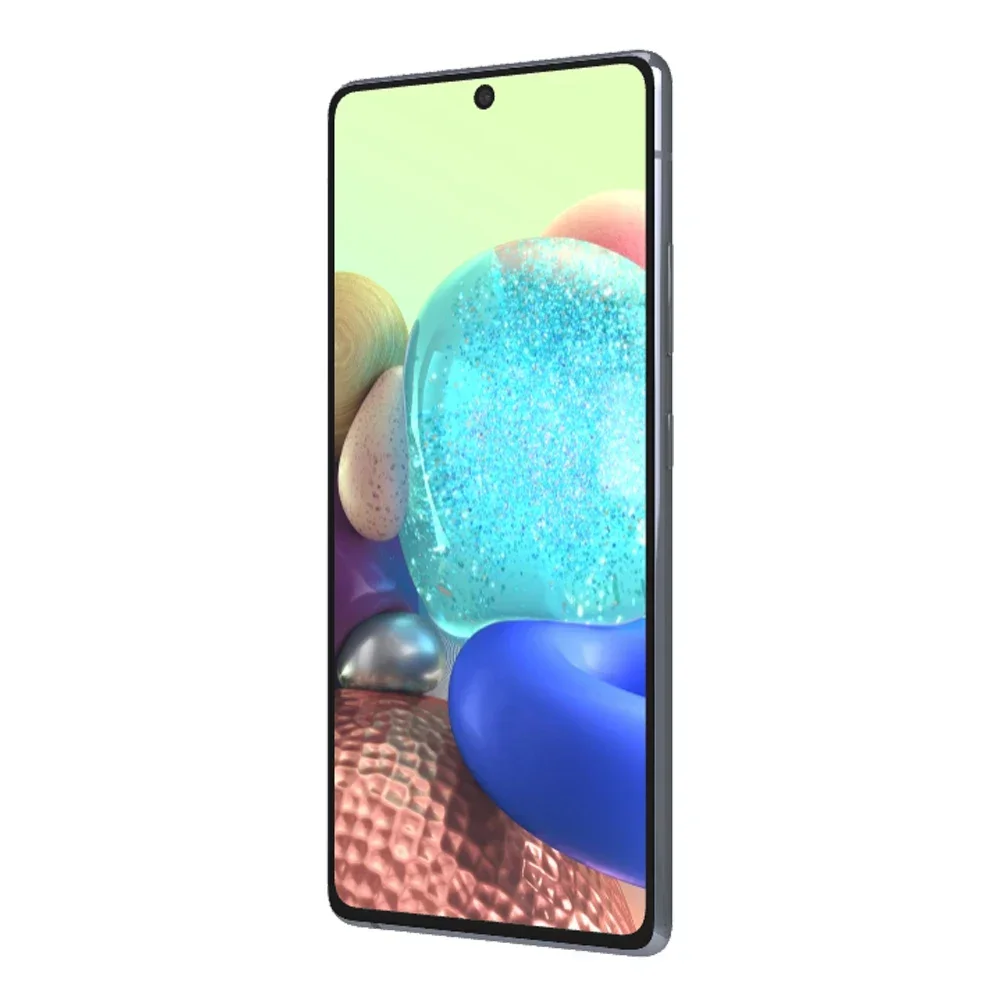 هاتف سامسونج جالاكسي A71 A716U 5G الأصلي مزود بذاكرة وصول عشوائي 6 جيجابايت وذاكرة قراءة فقط 128 جيجابايت وشاشة AMOLED 64 ميجابكسل + 12 ميجابكسل + 5 ميجابكسل + 32 ميجابكسل ثماني النواة #3