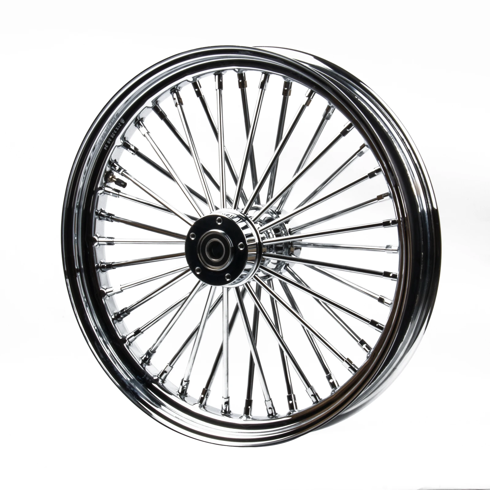 6061-T6 Aluminum AlloyNew Arrived Chrome Wheels Fat Spoke 19*3.5 Inch Design For Replace/Repair 14-26 Glide Softail Street Bob