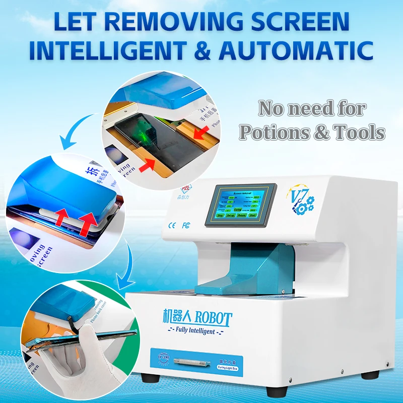 PZL Fully Automatic Removal Phone Screens/Fully Automatic Mobile Phone Back Cover Removal/Phone Refurbishment Or Repair Used