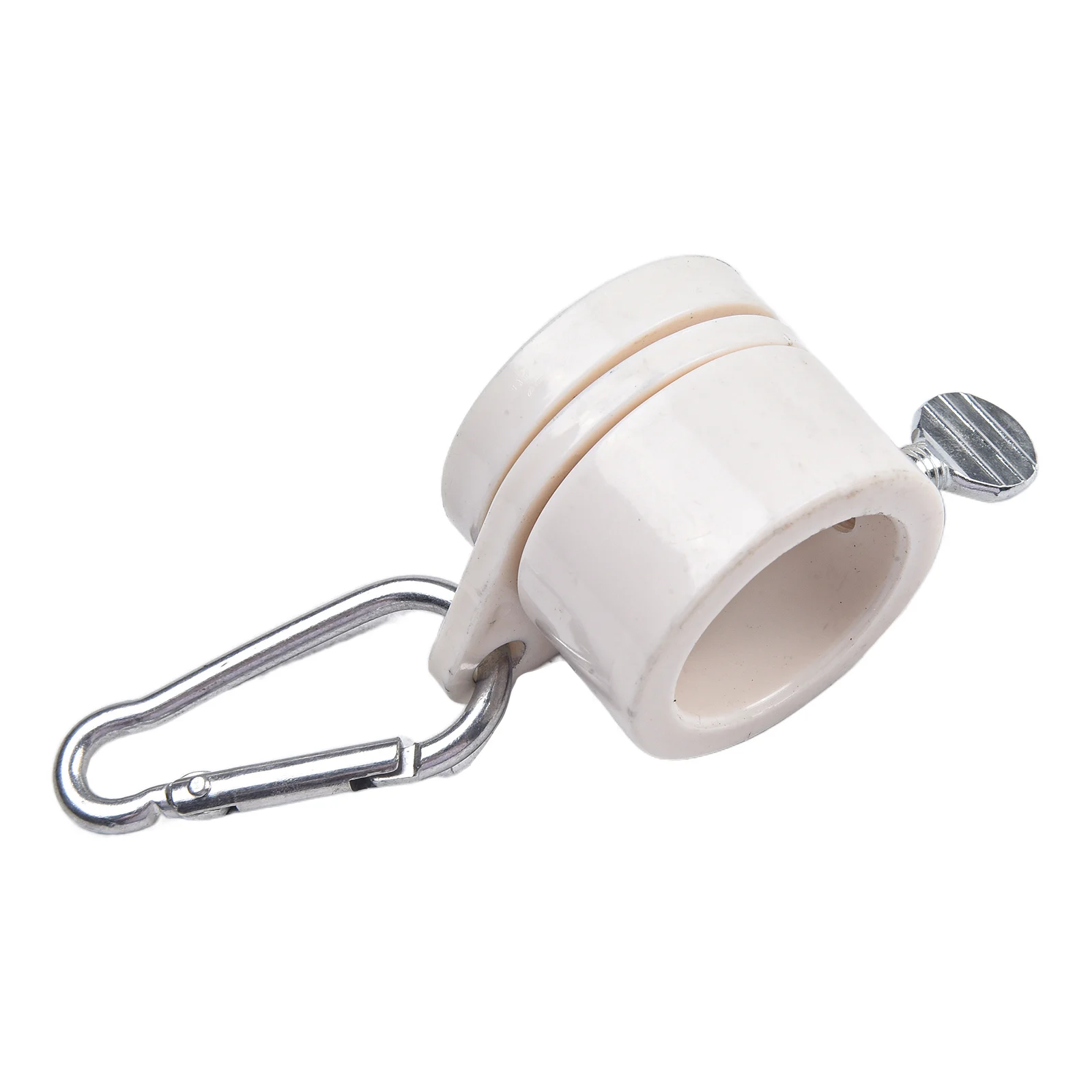 PVC-Kunststoff-Drehring-Montage ringe 2 Stück 22mm Grad drehbares Zubehör Flaggen montage ringe Fahnenmasten