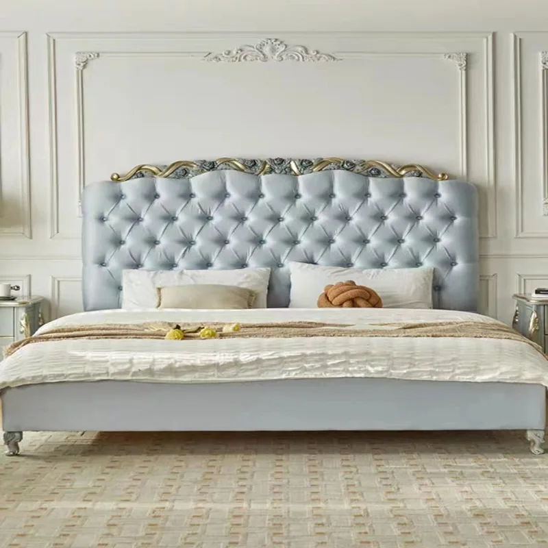 Drawers Room Double Bed Accessories Headboards Luxury Household Bed Frames Frames Japanese Cama Box Solteiro Home Furniture