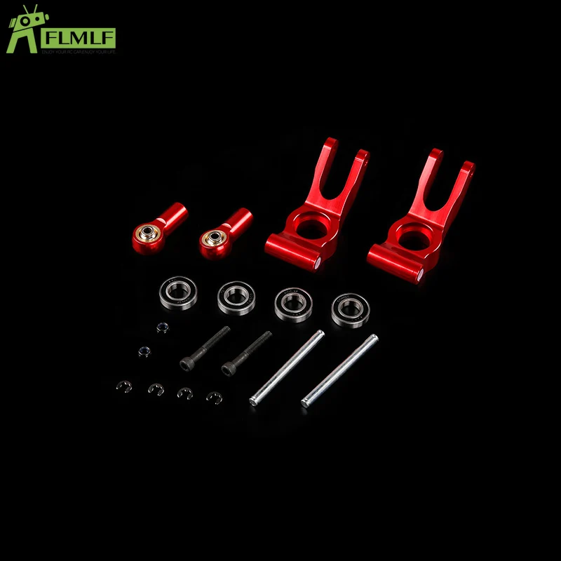 Kit Base cuscinetto ruota posteriore monoblocco in lega CNC adatto per 1/5 HPI ROFUN ROVAN KM BAJA 5B 5T 5SC RC ricambi auto