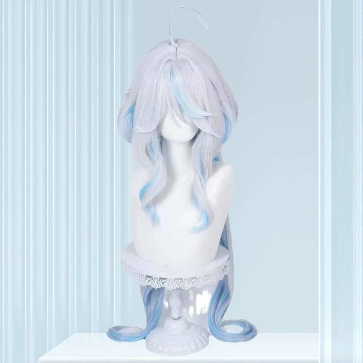 جينشين إمباكت فورينا شعر مستعار كوسبلاي روز نت نمط جديد طويل واقعي فروة الرأس شعر مستعار على الطراز الأمريكي #4