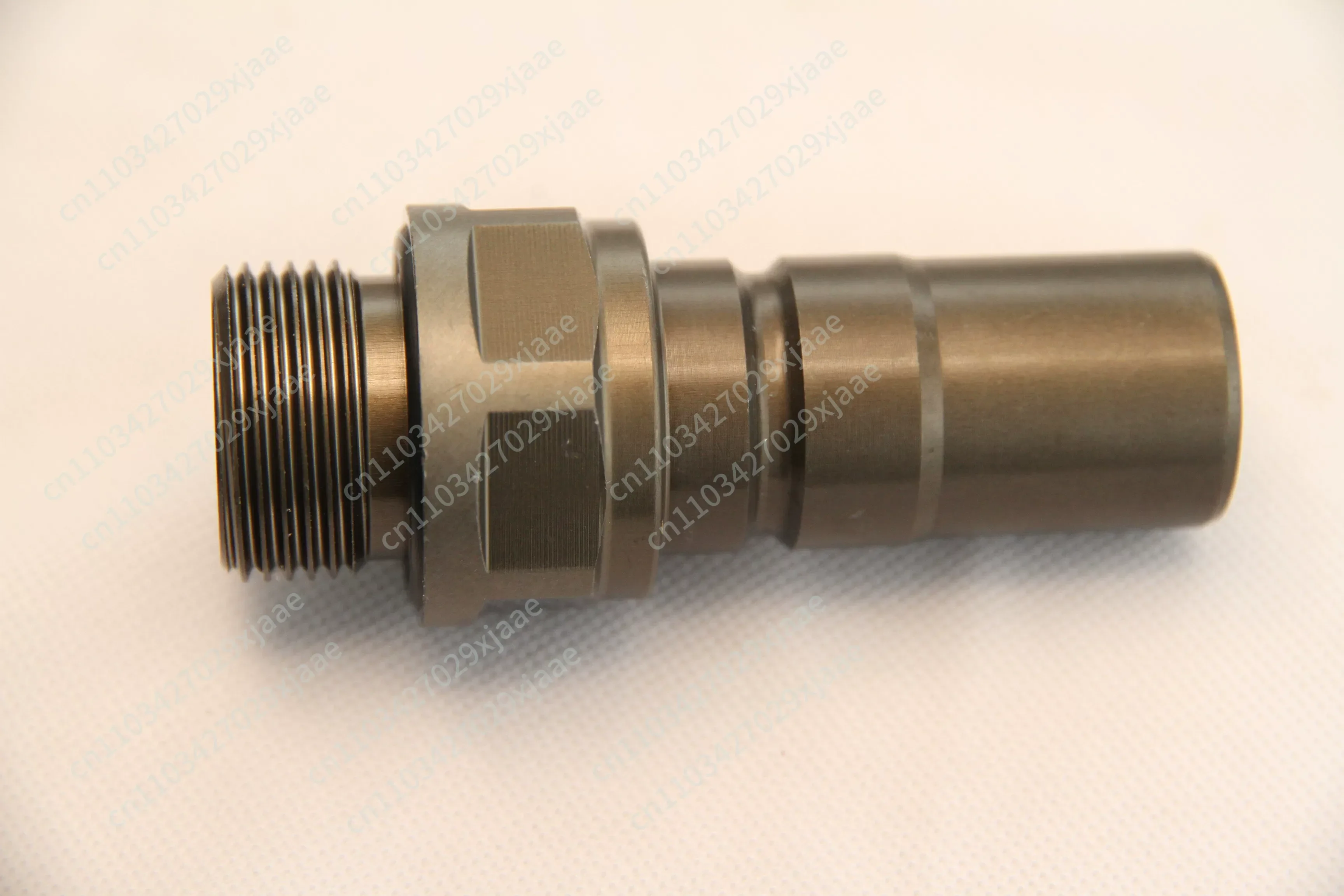 SPT12 Liquid-Cooled Aluminum Alloy Flat Face Quick Connect Coupling - High Pressure Resistant Industrial Hydraulic Fitting
