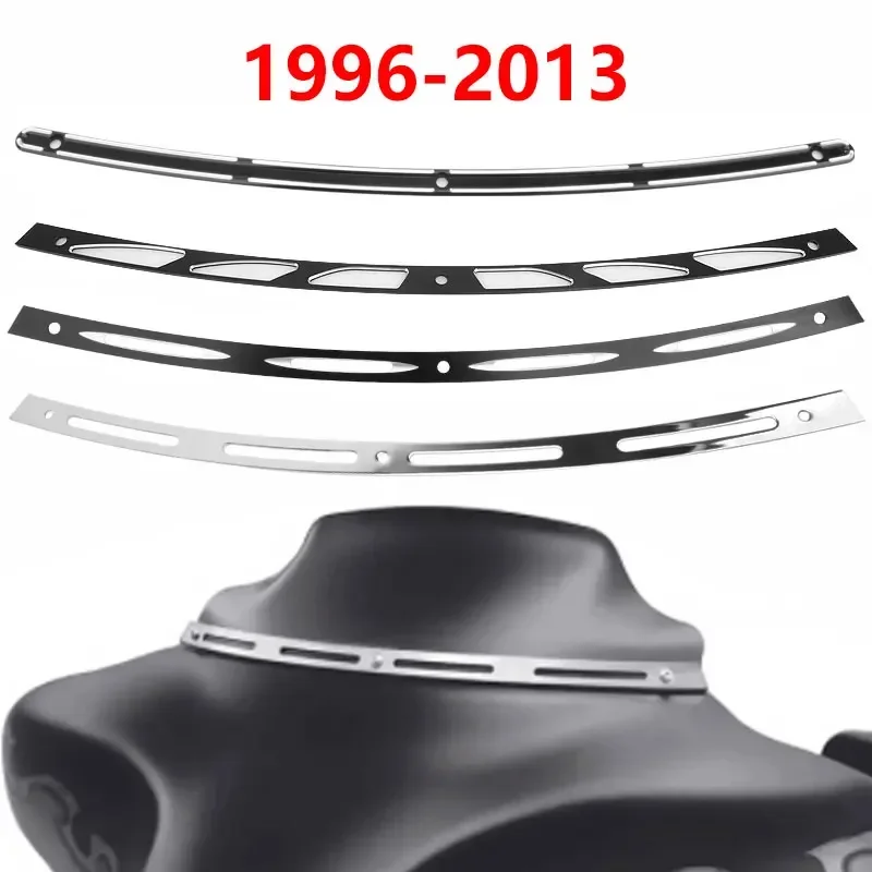 Wykończenie szyby przedniej motocykla dla Harley Touring Electra Glide Limited przemieszczanie się po ulicy FLHX FLHTC CVO 1996-2013