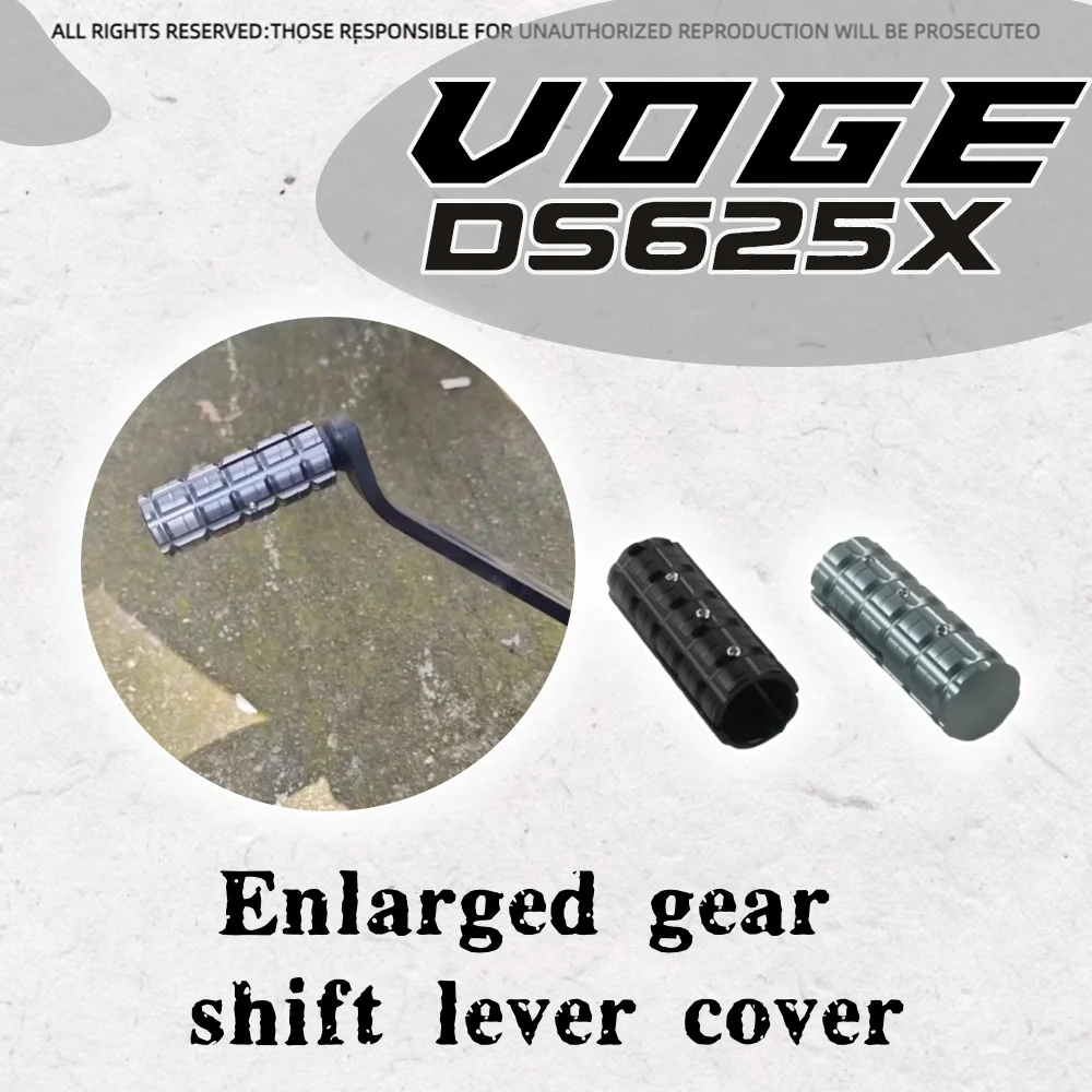 Für VOGE DS652X DSX625 625DSX Motorrad modifizierte Schaltbremse Schalthebel vergrößerte Abdeckung Schutz Verlängerung Shell Zubehör