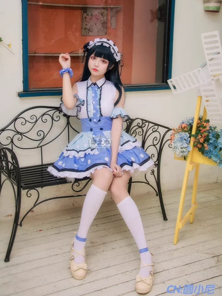 Anime aqours lovelive sol cosp - Cosplay Anime Solo avaliação e preço