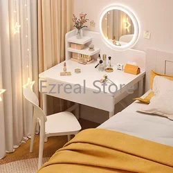 Bedroom Vanity Dressing Table Makeup Modern Minimalist Dressing Table Organizer Mirror Tavolo Da Trucco Home Furniture LJ50DT