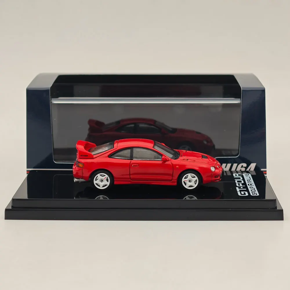 

1/64 Hobby Japan For CELICA GT-FOUR ST205 JDM STYLE Red HJ642064AR Diecast Models Car Collection Auto Toys Gift