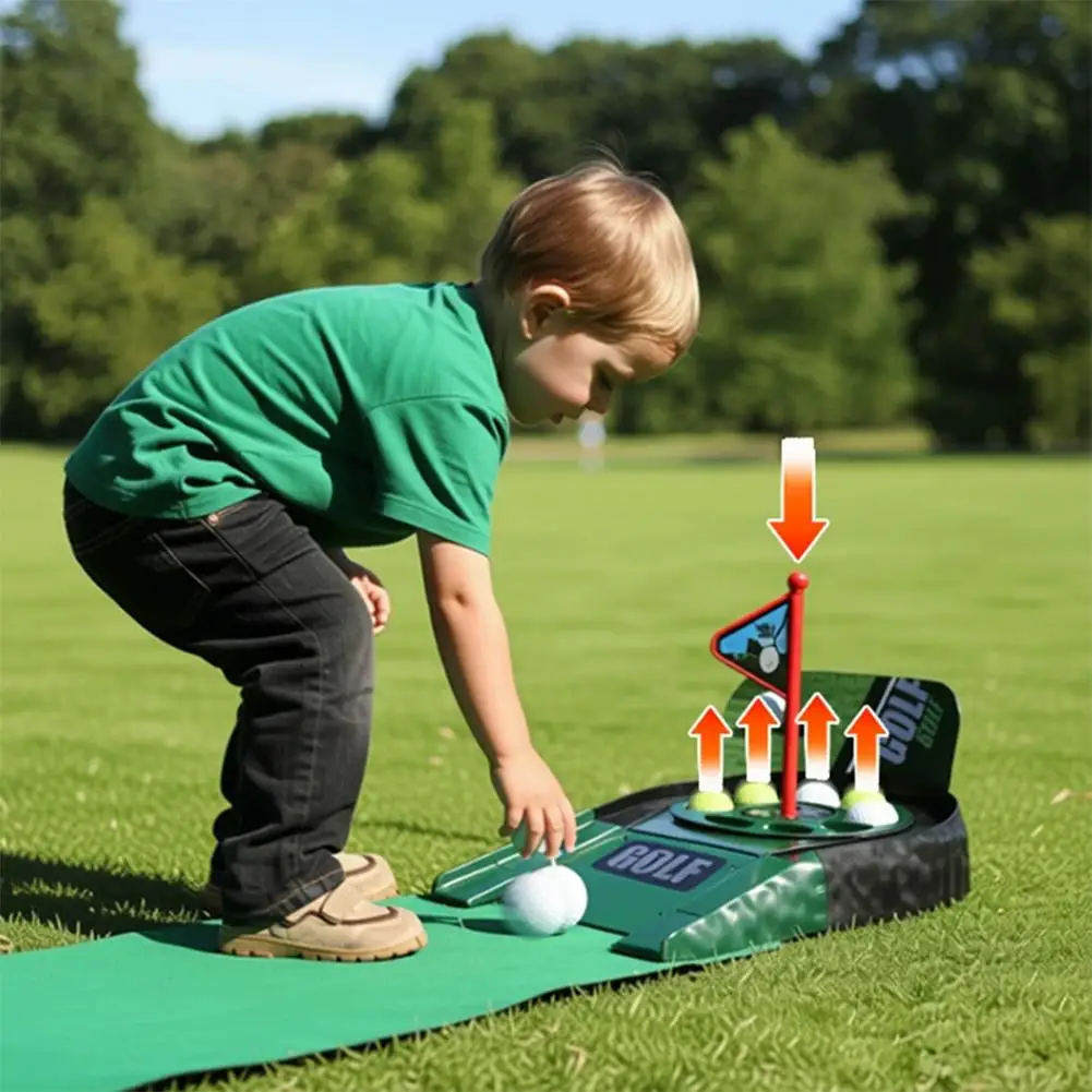 Golfspeelgoed voor kinderen Binnen Buiten Speelgoed Sportactiviteiten Putting Oefenspeelgoed Mini-oefenmachine Speelgoed voor kinderen Tieners Familie