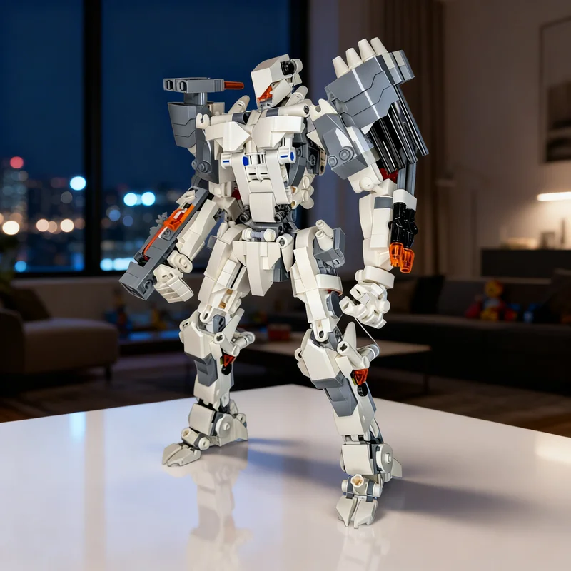 

618pcs MOC Jaeger Alpha Ranger Ninjia Model Building Blocks Toy Gift Creative Display Collectible Desk Premium Adult Kids Home