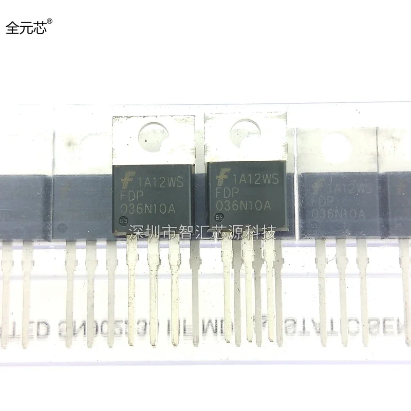 10PCS/LOT NEW FDP036N10A MOSFET N-CH 100V 214A TO-220