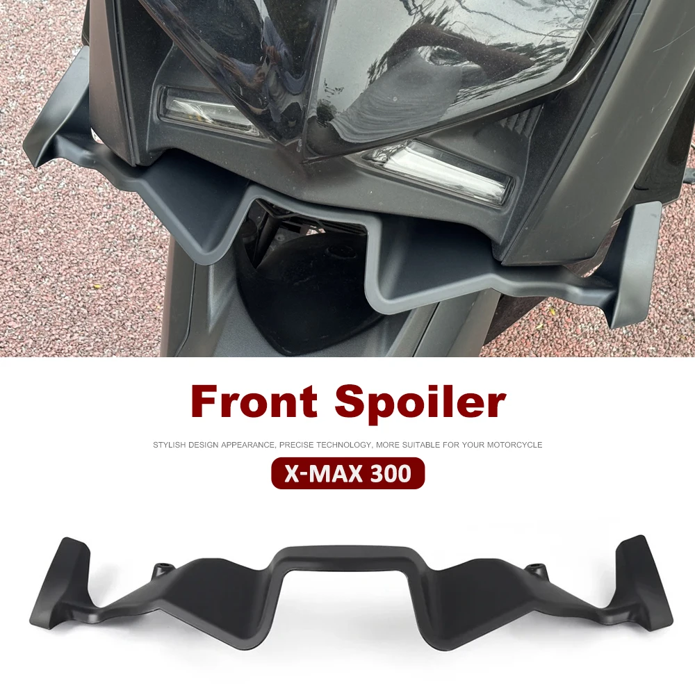 

Motorcycle 1 Piece X-MAX300 Naked Front Spoiler 20256 For Yamaha X-MAX 300 XMAX 300 Winglet Aerodynamic Wing Kit Front Spoiler