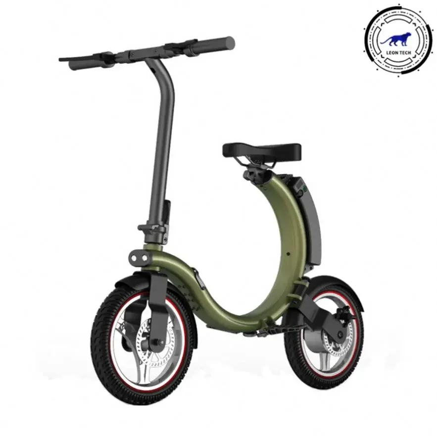 Factory Supply 350W 36V 12Inch Two Wheels Electric Mini Bike With Disc Brake Small Size Light ICEWHEEL A10 Electric Bicycle