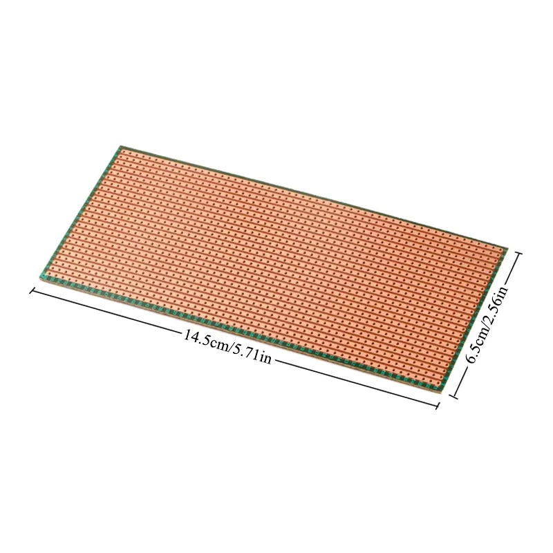 5/10PCS PCB 6.5x14.5CM Stripboard Platine Single-Sided Circuit Board DIY Universal Experiment Prototype Board For Arduino image 2