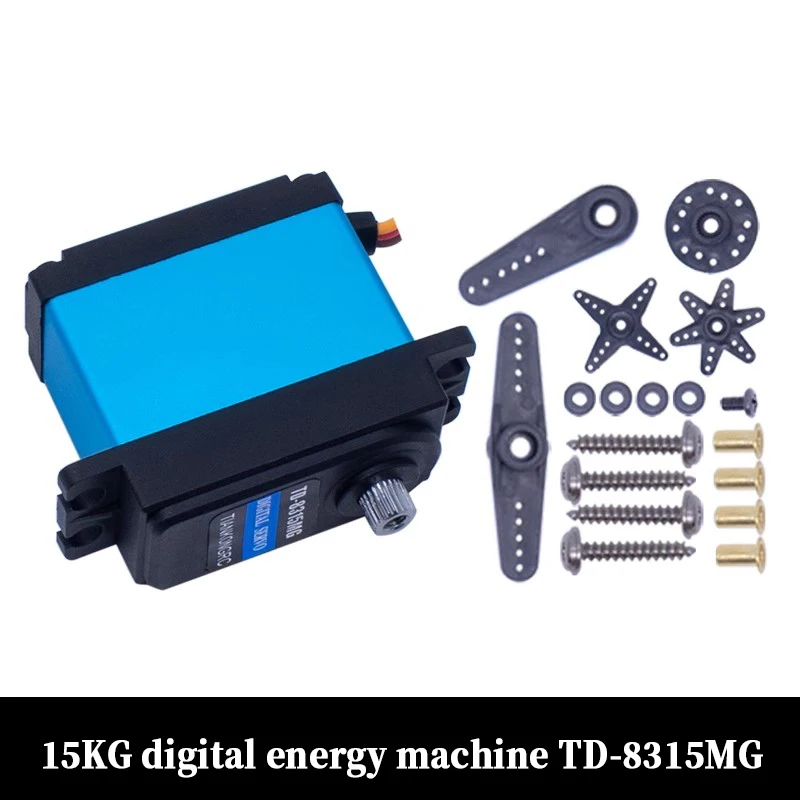 TD-8120MG TD-8125MG Waterproof Metal Gear Digital Servo with 20 25 30KG Torque 180Angle for RC Remote Control Car Model Vehicle
