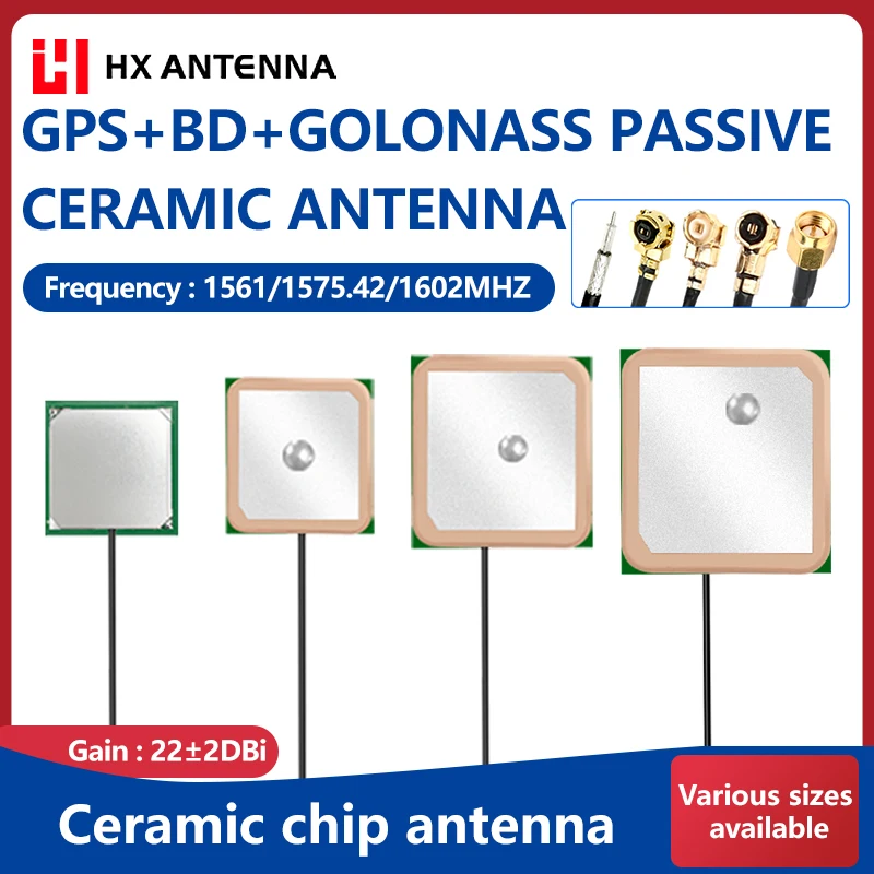 HONGXIN GPS Ceramic Antennas, Built-in Passive Antennas, and GLONASS Antennas, Supporting L1/B1/G1