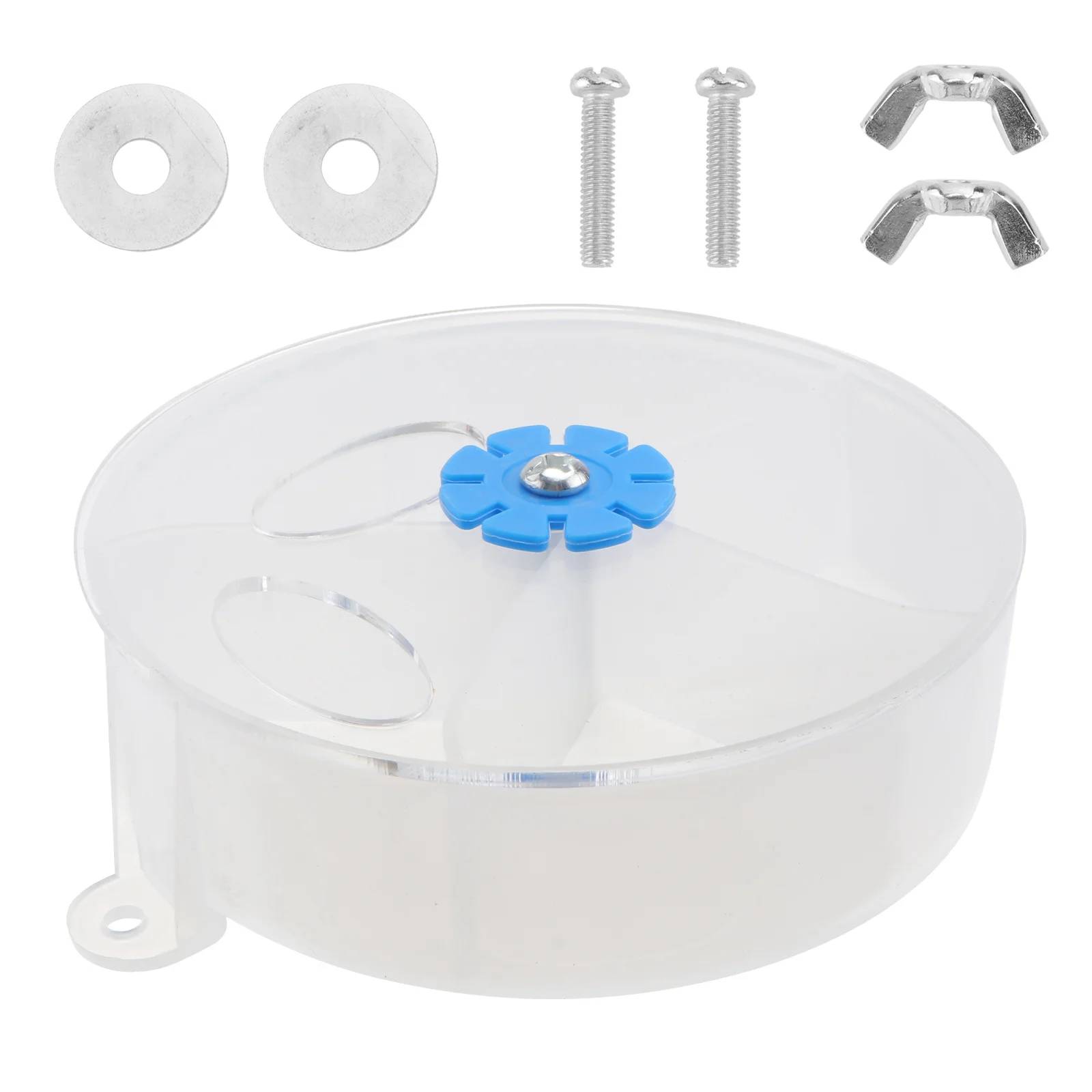 

1Pcs Foraging Ball for Parrot Acrylic Bird Feeding Box Puzzle Food Dispenser for Cockatoo Macaw Conure Pet Enrichment Activity