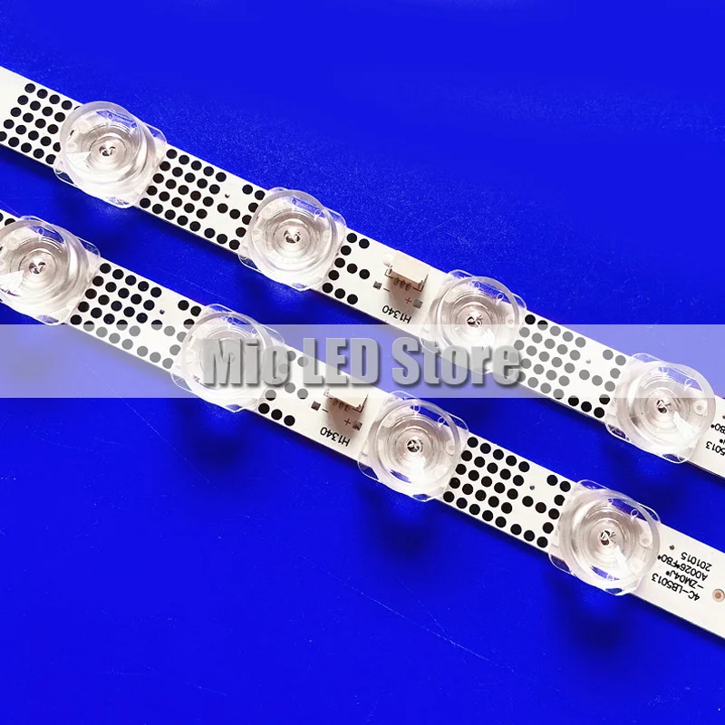 LED backlight strip 13LED for TCL 50P615 50G61 50S525 50S435 50S434 50S43 GIC50LB45_3030F2.1D 4C-LB5013-ZM06J LVU500NDEL