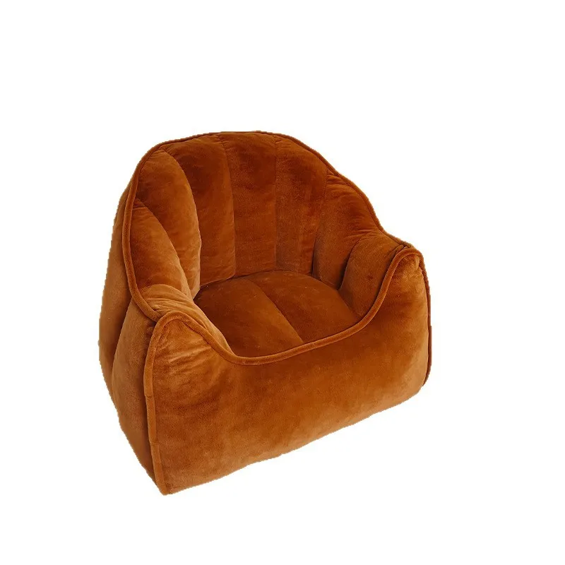 Imitation Rabbit Hair Lazy Sofa Reading Corner Small Sofa Household Simple Tatami Lazy Seat Living Room Leisure Chair