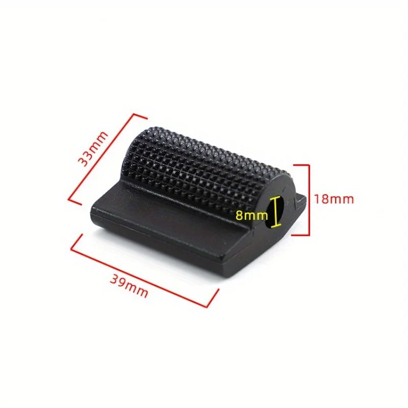 1PC Universal Motorcycle Shift Gear Lever Pedal Rubber Cover Shoe Protector Foot Peg Toe Gel Accessory Motorcycle Gear Cover