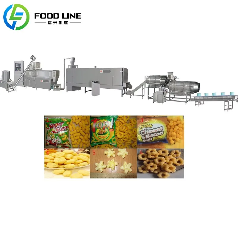 Industrial Puff Corn Extruder Machine Complete Snack Accessories Spare Parts Mini Inflation Pet Dog Food Extruder Customized