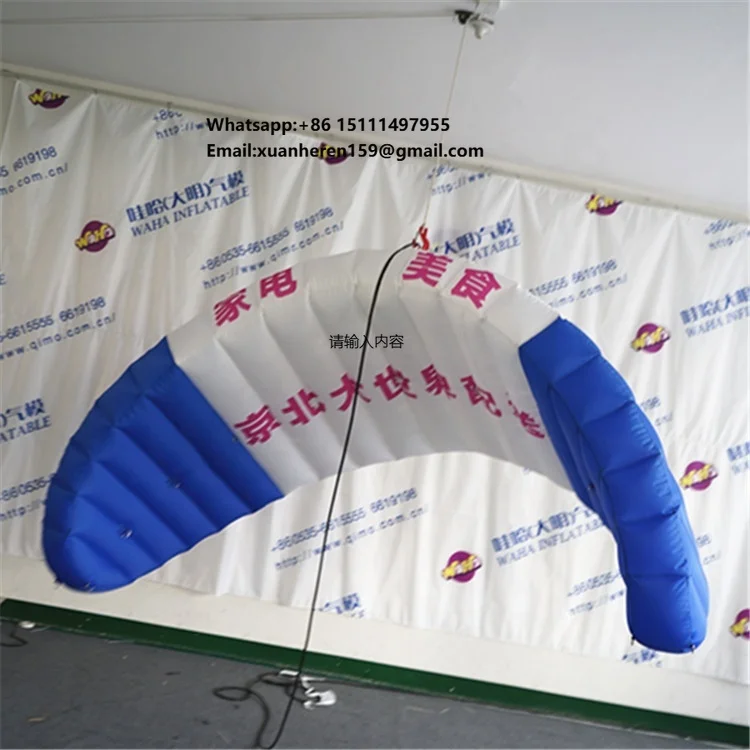 The Latest Design of Advertising Inflatable Parachute Custom Size Inflatable Paragliding Model