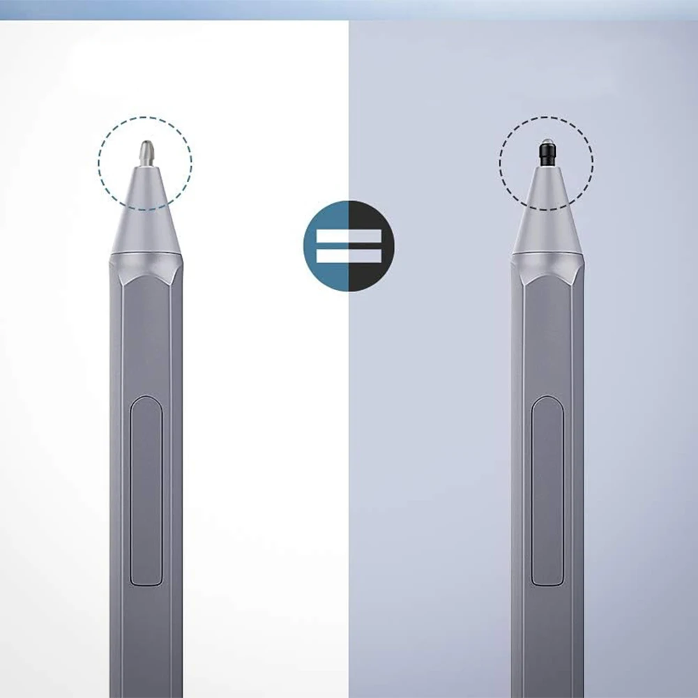 Metalen HB Pen Tips met Clip Refill Penpunten Stylus Vervanging Reserve Penpunt Tip Kit voor Microsoft Surface Pro 7 6 5 4-serie