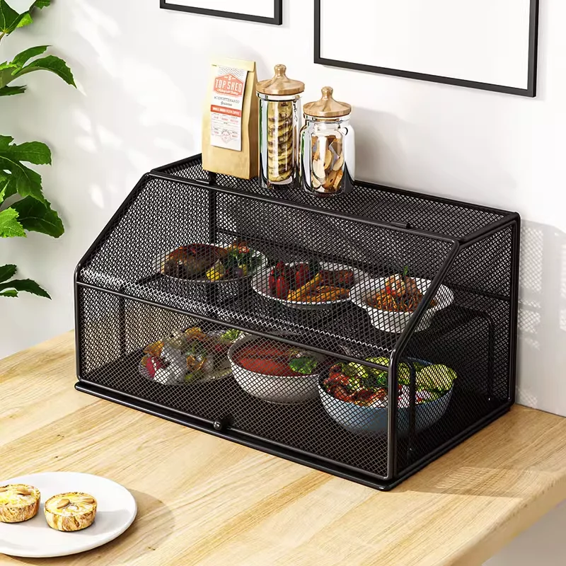 Kitchen Shelving Counter Top Dining Table Table Leftovers Food Meal Cover Fly Proof Dust Cover Cover Vegetable Artifact