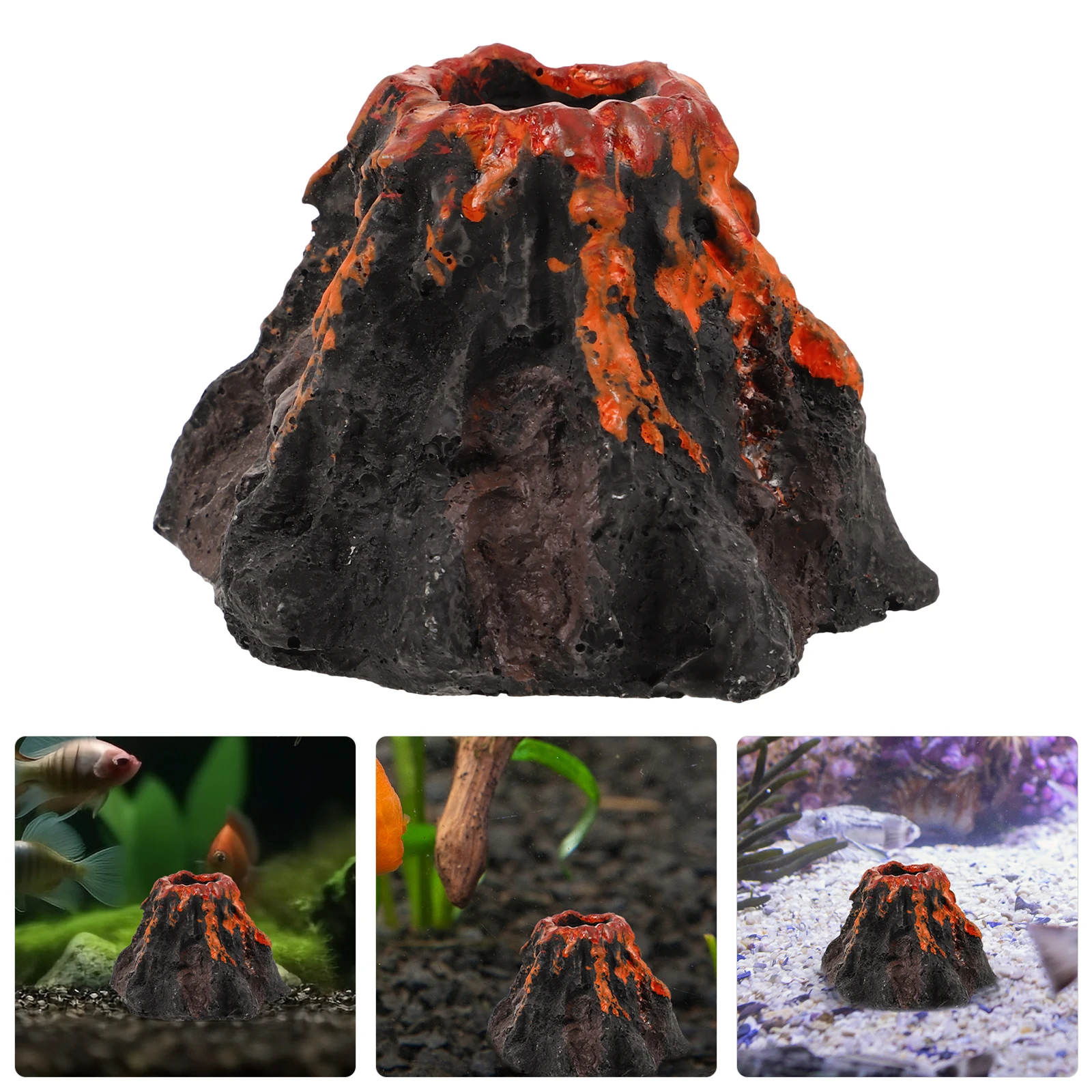 

Realistic Resin Mini Decor Aquarium Landscaping Ornament Desktop Decoration Statue Underwater Craft Fish Tank Landscaping