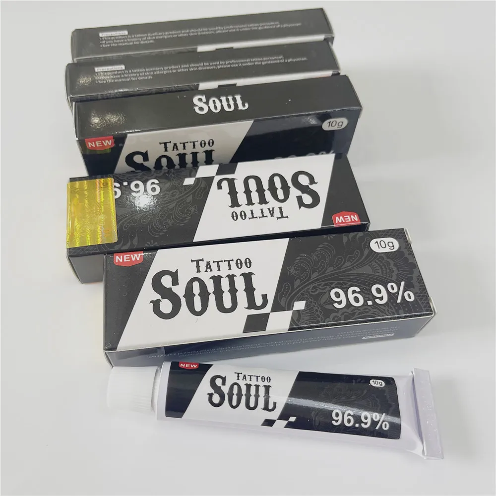 

96.9% черный крем для татуировки перед перманентным макияжем, микроблейдинг, бровей, губ, тела, 10 г