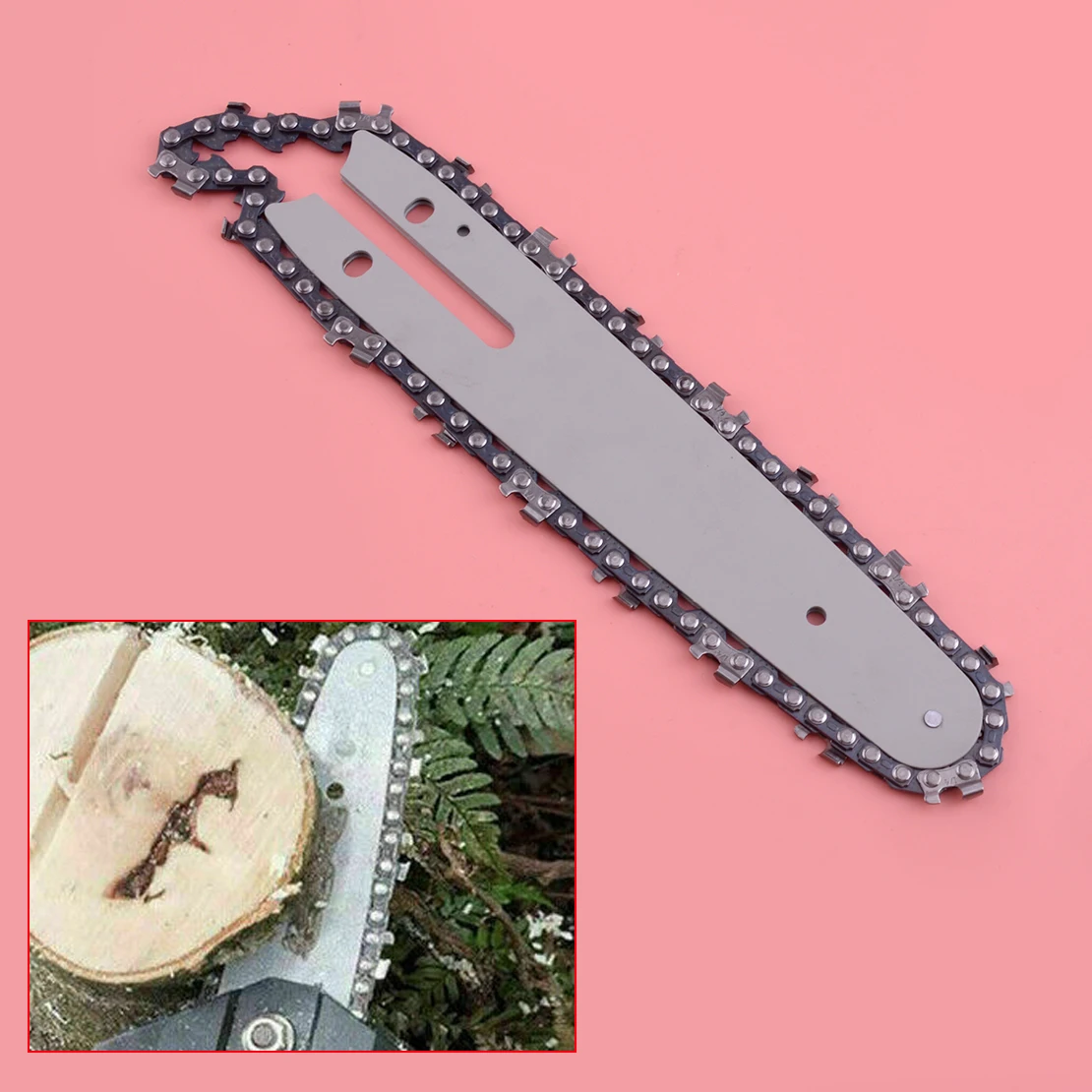 NEW 37 Teeth Chainsaw Chain Guide Bar for 6inch Mini Electric Chain Saw Wood Cutter Woodworking