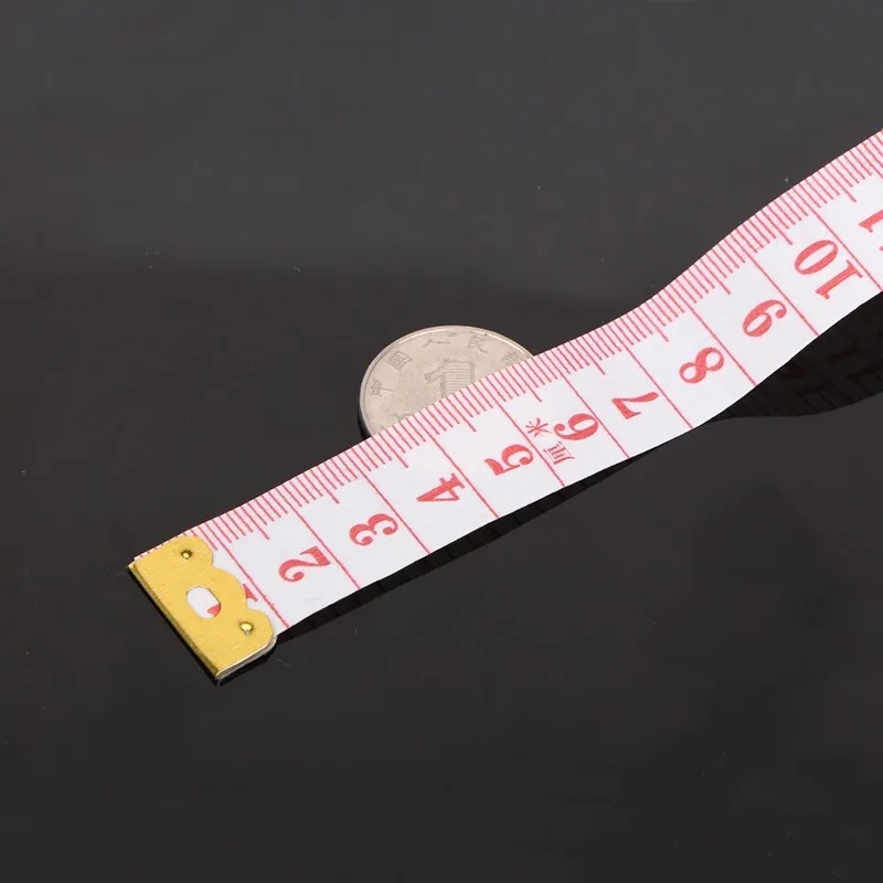 1/2pcs Tailor Body Measure Waist Measuring Tape Soft Sewing Cloth Ruler Body Measuring Ruler